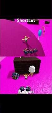 Speed Run 4 Shortcut Vs Normal! #roblox