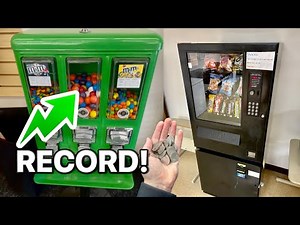RECORD COLLECTION💰Collecting MONEY 3 Vending Machines & MORE!