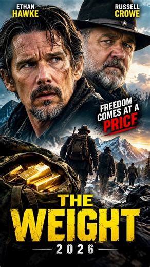 Freedom has a price… and this gold run could turn deadly. #TheWeight #Movie2026 #Thriller