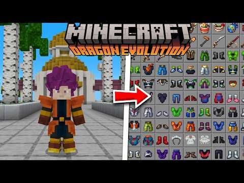 IT'S OUT!!! NEW BEST DRAGON BALL ADDON JUST LIKE THE PC VERSION FOR MCPE 1.21.132😱 (Dragon Evolut...