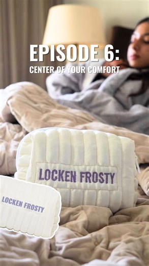 LOCKEN on Instagram: "Episode 6: Center of your comfort If comfort had a favorite spot, it would be this. The Locken Frosty Pouch shows up for mornings, desk messes, cozy nights, and everything in between."