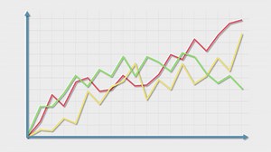 Dynamic Line Graph Animation Stock Footage SBV-352976968 - Storyblocks
