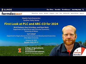 First Look at PLC and ARC-CO for 2024