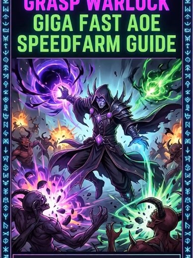 Diablo 4 Tyrant's Grasp Warlock GIGA FAST AoE Speedfarm Guide This guide is a complete, practical, and actionable walkthrough for a Tyrant's Grasp Warlock focused on GIGA FAST AoE speedfarming in Diablo 4. The build turns Tyrant's Grasp into a relentless screen-clear engine by leveraging Anathema of the Primes, AoE-scaling items, and resource sustain so you can chain pulls, maintain Demonform windows, and keep moving. The philosophy is simple: maximize hands on screen, convert cost into sustaina