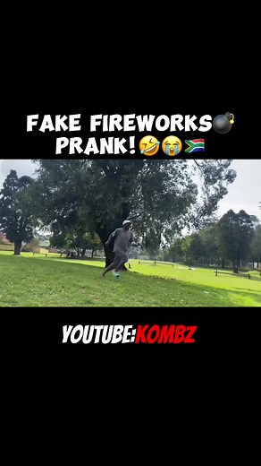 Hilarious Fireworks Prank Gone Wrong