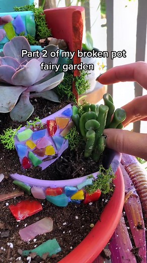 DIY Cartoon Fairy Garden Pot Painting Tutorial