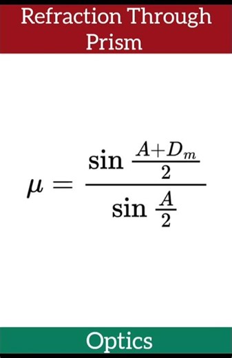 Refraction Through Prism || Physics || Class 12th