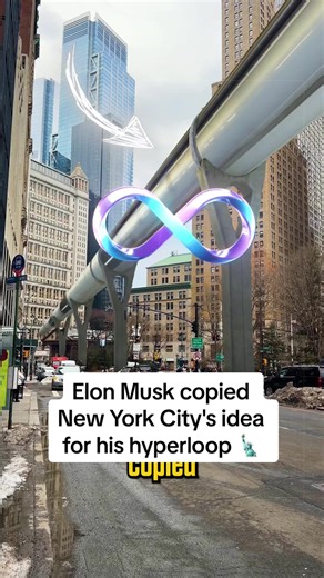 Elon Musk copied New York City's idea for his hyperloop 🗽 | hyperloop