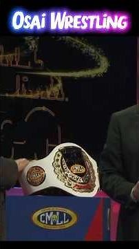 New CMLL Championship for the 1M fan #mercedesmone #shorts #luchalibre #prowrestling