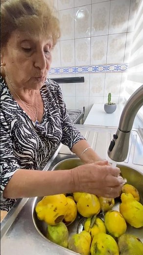 Quince paste: an old-fashioned recipe with a unique flavor. The recipe is on our YouTube channel.