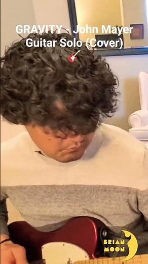 GRAVITY – John Mayer 🎸 Guitar Solo (Cover). Smooth Strat tone. Follow for more guitar covers!