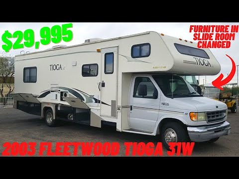 2003 Fleetwood Tioga 31W Video Walkthrough! 31' Class C With 1 Slide for $29,995! SOLD!