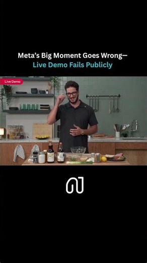 Meta AI Demo Crashes Live—Falls Silent for 60 Seconds