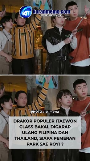Drakor Populer Itaewon Class Bakal Digarap Ulang Filipina & Thailand, Siapa Pemeran Park Sae Royi ?