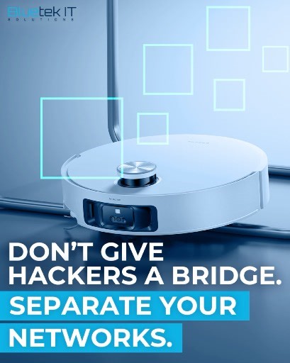 Bluetek IT Solutions on Instagram: "We need to talk about smart appliances. It seems like everything has a Wi-Fi connection now, even your fridge. And while the features can be cool, security is usually an afterthought for the manufacturers. A smart fridge is basically just a cheap computer sitting on your network. I’m not saying someone is listening to you decide what to eat for dinner, but these devices are often the weak link in your home security. If a hacker gets into the fridge, they can u