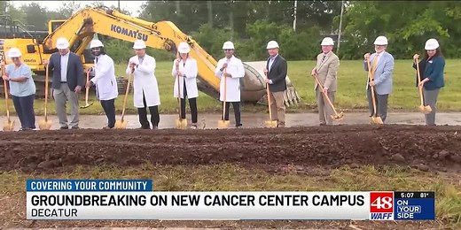 Clearview Cancer Institute breaks ground on new facility in Decatur