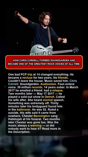 How Chris Cornell formed Soundgarden and became one of the greatest rock voices of all time.