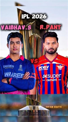 🏏Vaibhav Suryavanshi vs Rishabh Pant 🔥 Perfect Winner? | Full Stats Comparison ⚾| Who Dominated?