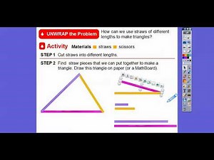 Describe Triangles - Lesson 12.7