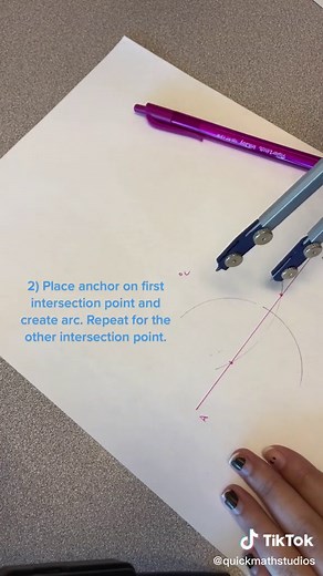 Constructing a Perpendicular Line in Geometry