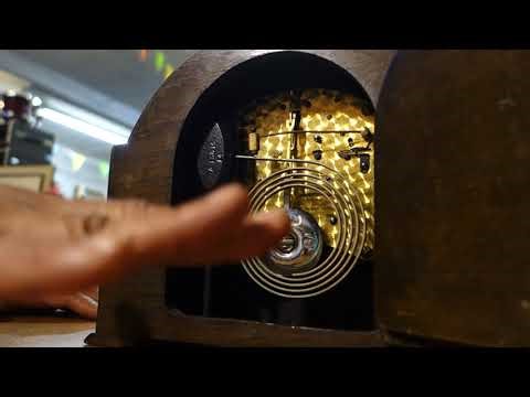 Vintage Garrard Art Deco Mantel Clock – 1930s