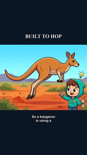 Why Do Kangaroos Hop Instead of Walk?