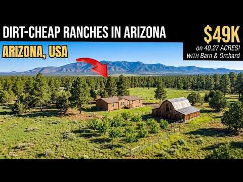 10 Dirt-Cheap RANCHES for Sale in Arizona (With Acreage)
