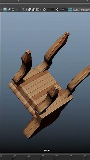 “3D Dining Chair Modeling in Autodesk Maya" #DiningChair #FurnitureModeling #3DModeling