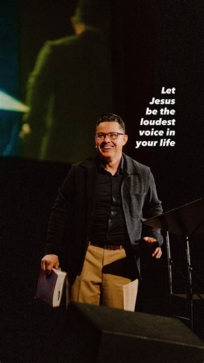 Let Jesus be the loudest voice in your life. Give Him the microphone and watch transformation happen. 🎤❤️‍🔥 | Victory Church