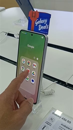 Samsung Galaxy A56 5G 120 HZ Refresh Rate #galaxya56 #tech