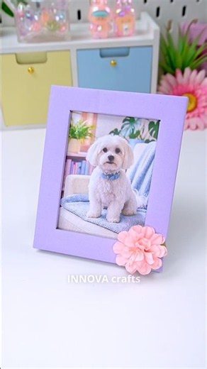 😲 Don't Throw Away Cardboard! 📦 DIY Photo Frame ✨
