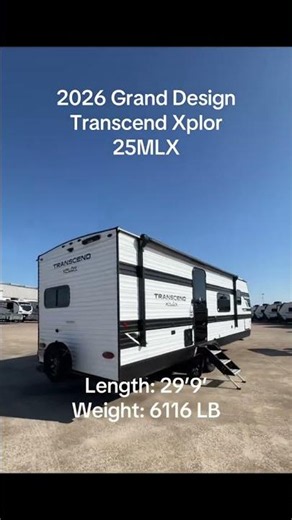 New 2026 Grand Design Transcend Xplor 25MLX Travel Trailer for Sale