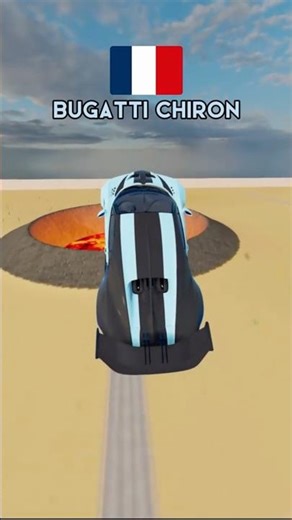 All Country Cars Jump in Volcano Epic Car Jump Shorts| #volcano #stunts #cars