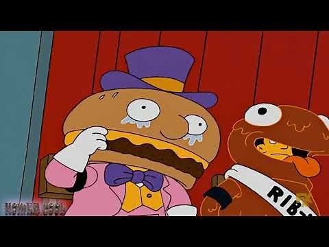 The Simpsons - Homer Eats Like A Pig!
