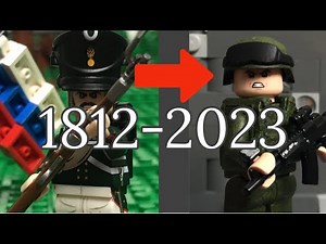 Lego War: Evolution of RUSSIAN ARMY uniforms
