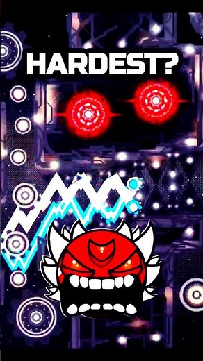 WORLD'S HARDEST Geometry Dash Level! // #shorts #geometrydash #extremedemon #top1