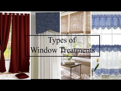 Types of Window Treatment by art and makeover