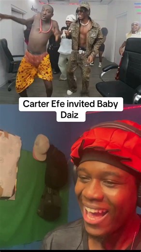 Carter Efe invited Baby Daiz to his live and his performance of "Allonsy" was absolutely #livestream