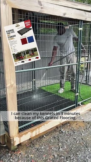 This Kennel Flooring Changed How I Clean Everything (3 Minutes) | Hustlelinekennels.com