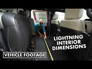 Ford F-150 Lightning | Interior Space and Dimensions