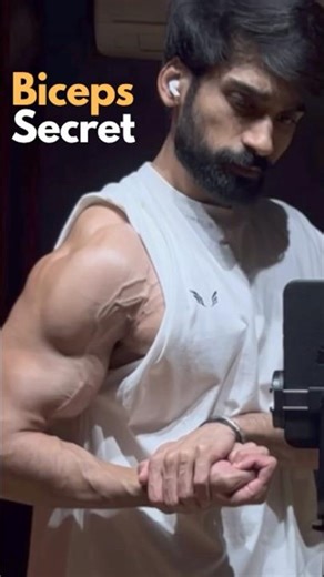 Biceps cheat code #gym #fitness #armsworkout #arms #bicepworkout #biceps #abs #aesthetic #pullday