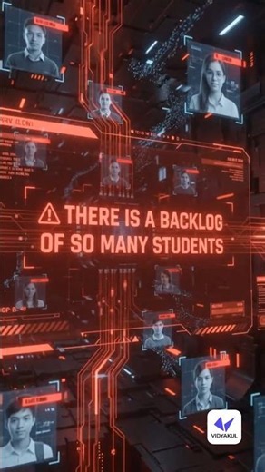 STUDENTS WITH BACKLOG😱#vidyakul #students #study #gseb #ai
