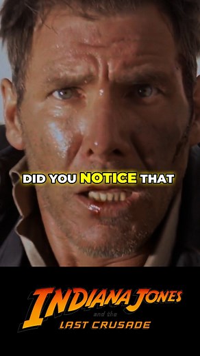 Facts you didn't know about Indiana Jones and the Last Crusade #movies #moviefact #moviefacts #movietrivia #indianajones #indianajonesandthelastcrusade #seanconnery #HarrisonFord | Neon Light Movies