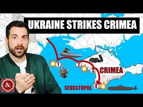 How Ukraine Hit Russian Forces Deep Inside Crimea