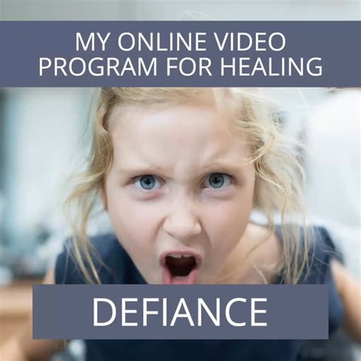 Defiant children are deeply misunderstood. They are not angry, mean, oppositional, difficult intentionally. They are hurting inside and these difficult behaviors are a message from the child to parents and teachers, that comes out this way, because they do not have the language to tell the adults, that their inner spirit is hurting. My online video program, Healing Defiance coaches parents on the step-by-step process for healing that inner pain. And when parents learn these steps and implement t