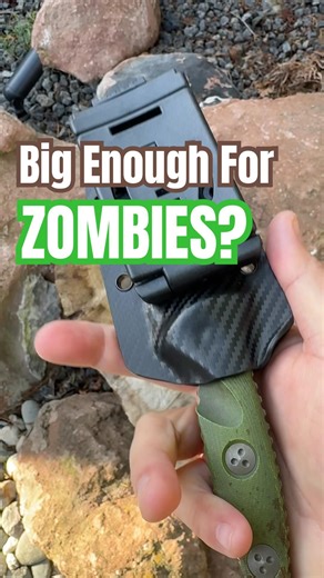 Fixed Blade Friday: Microtech Alpha Mini Outbreak #triedandtrueedc #knifecommunity #edccommunity