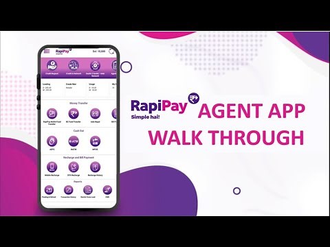 RapiPay Agent App Walk Through I Google Playstore I AEPS I Micro ATM