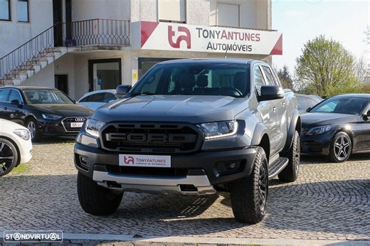 Usado Ford Ranger 2.0 TDCi CD Raptor 4WD 2021 - 53 500 EUR, 35 000 km - Standvirtual.com