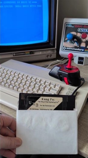 #c64 Random Plays #Way of the Exploding Fist #commodore64games