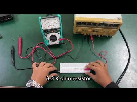 How to calibrate and measure using analogue and digital multimeter